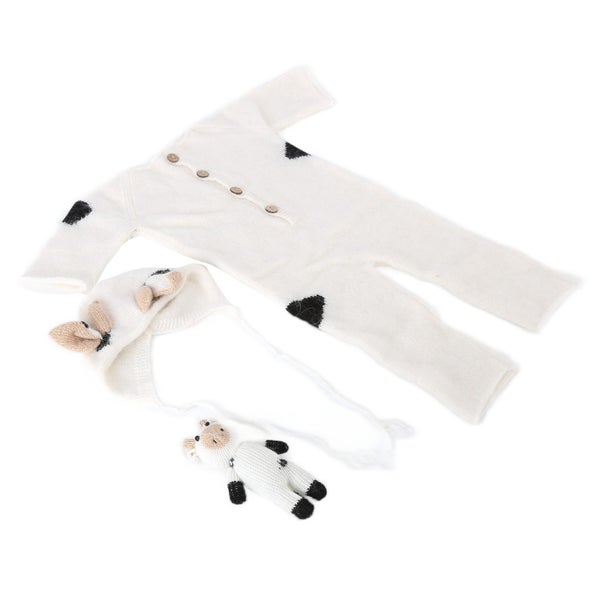 infant knitted photography clothes new born photography costume baby photography Carousel 2