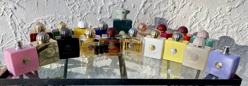 AMOUAGE Women’s Niche fragrances 20 choices @ $16 for a 3ml decant Carousel 1
