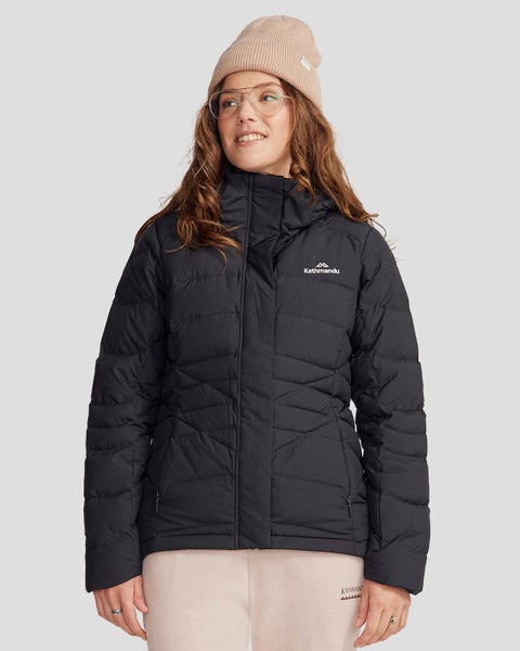Kathmandu Women's Winterburn Hooded Down Jacket Carousel 1