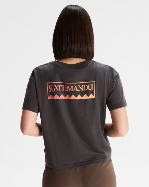 Kathmandu Women's Boxy Heritage Organic Cotton T-shirt Carousel 2