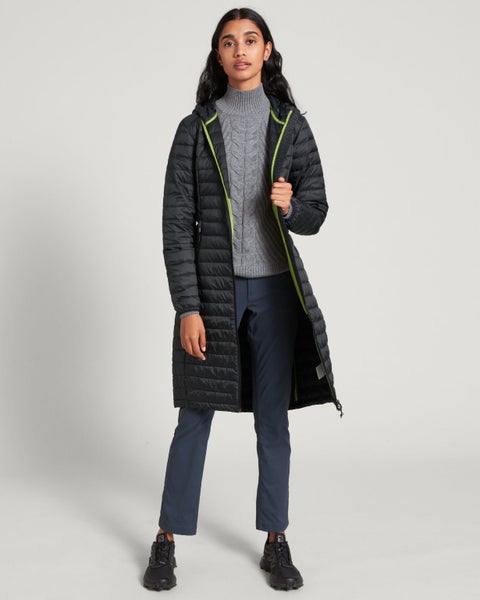 Kathmandu Heli Women's Longline Down Puffer Jacket Carousel 2