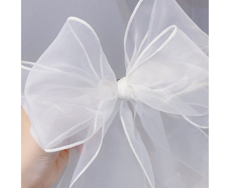 Hair Clip Bow Tie Women Barrette Colourful Cloth Hairpin Lovely Style Accesso Carousel 5