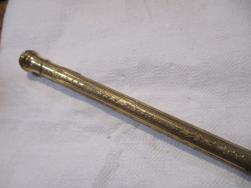 ANtique Wahl Eversharp gold filled retracting pencil - U S A Carousel 2