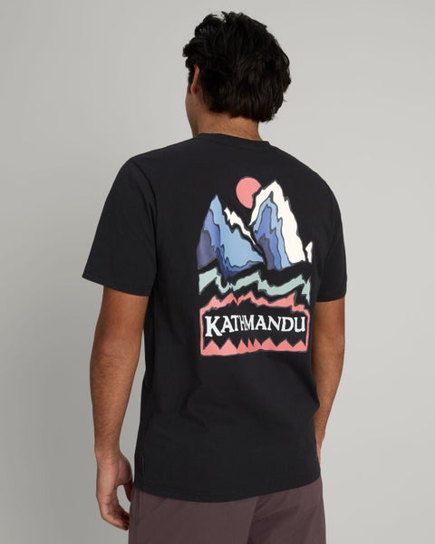 Kathmandu Men's Summit Print Organic Cotton T-shirt Carousel 2