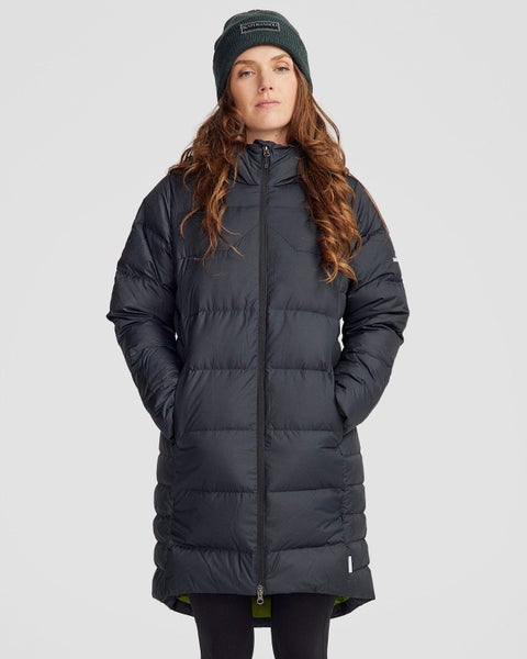 Kathmandu Epiq Women's Longline Down Puffer Coat Carousel 1
