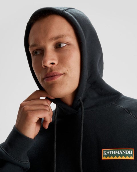 Men's Kathmandu Heritage Logo Slouchy Hoodie Carousel 4