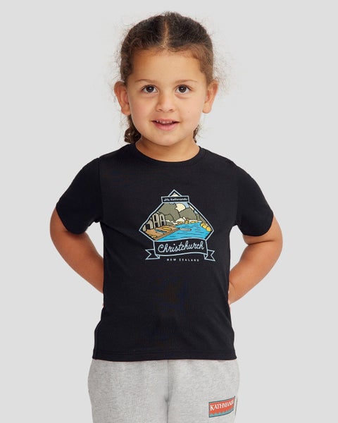 Kathmandu Kids' Christchurch Organic Cotton T-shirt Carousel 1