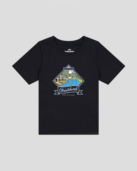 Kathmandu Kids' Christchurch Organic Cotton T-shirt Carousel 4