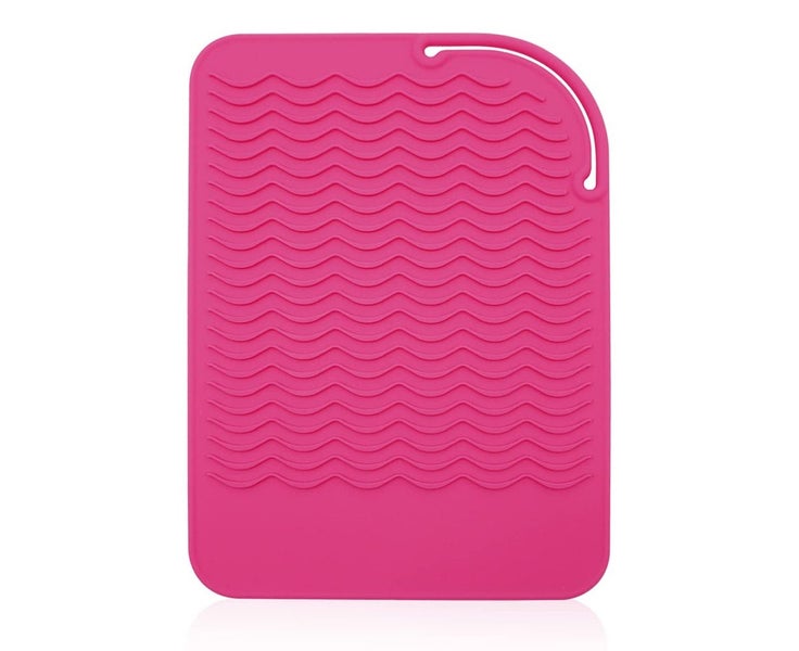 Heat Resistant Silicone Mat Pouch, Styling Tools Heat Mat, Silicone Anti-Heat Carousel 1