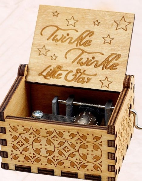 Wooden musical box - Twinkle twinkle little star Carousel 1