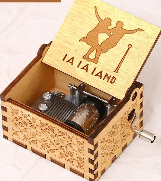 Wooden musical box - Lalaland Carousel 1