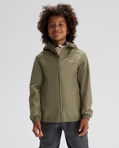 Kathmandu Youth Pocket-it 2-layer Rain Jacket Carousel 1