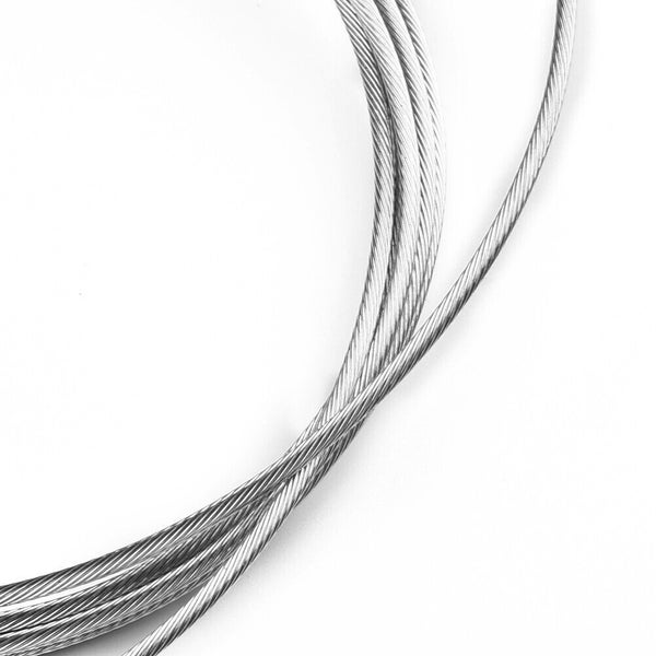 LeBycle Bike Derailleur / shifter steel cable - 2.1m Long, high-carbon steel Carousel 2