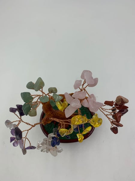 7 Chakra gemstone Bonsai Tree Carousel 2
