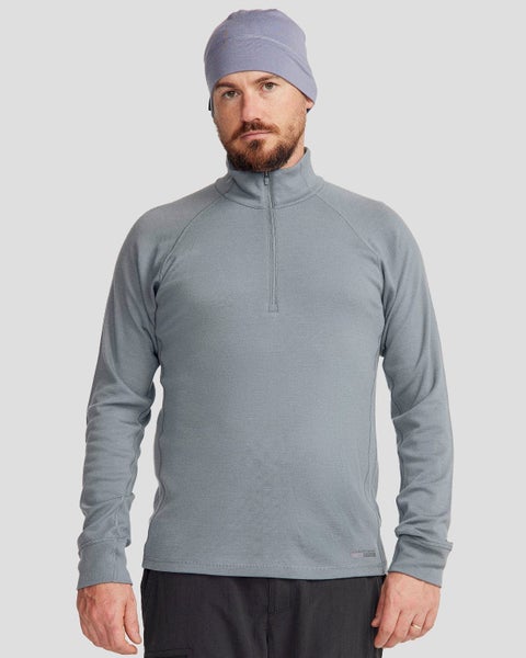 Kathmandu Men's K-Merino 250 Quarter Zip Long Sleeve Carousel 1
