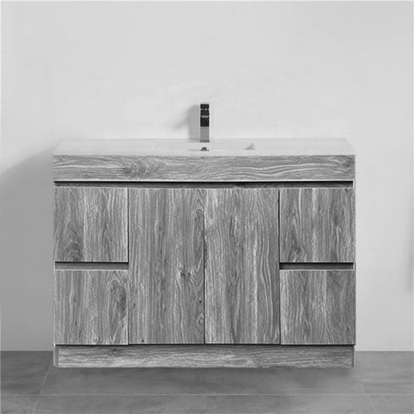 Polywood Floor Standing Vanity- 1200-LYGOL-Grey Carousel 1
