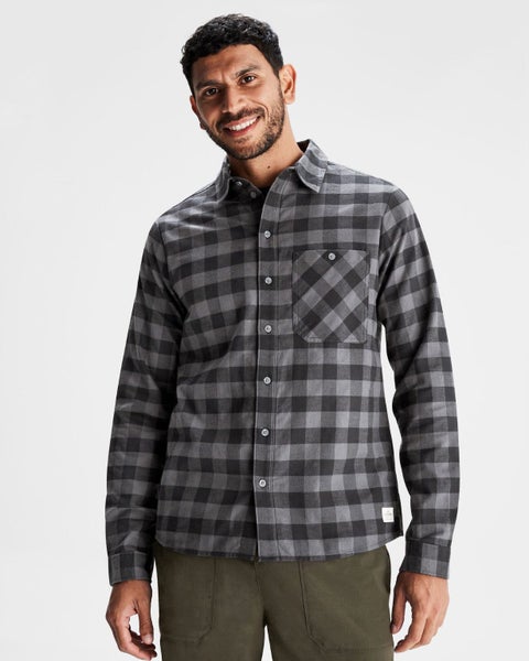 Kathmandu Men's Fyfe Flannel Shirt Carousel 1