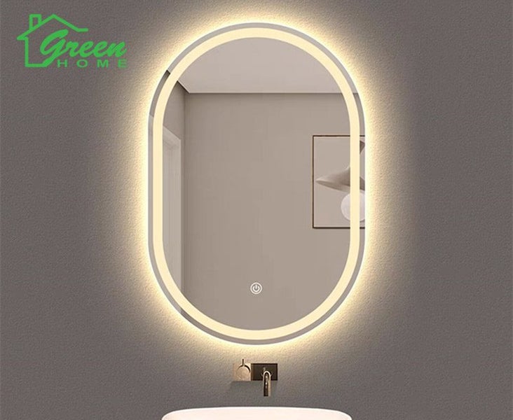 Oval LED Mirror W400 x H600 Carousel 1