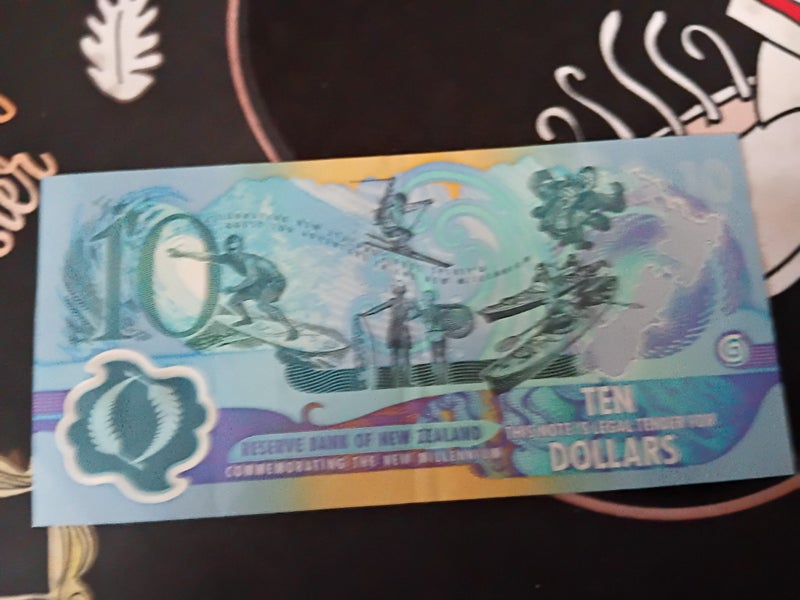 $1 Reserve!! Red Letter $10 Banknote Millennium Carousel 2