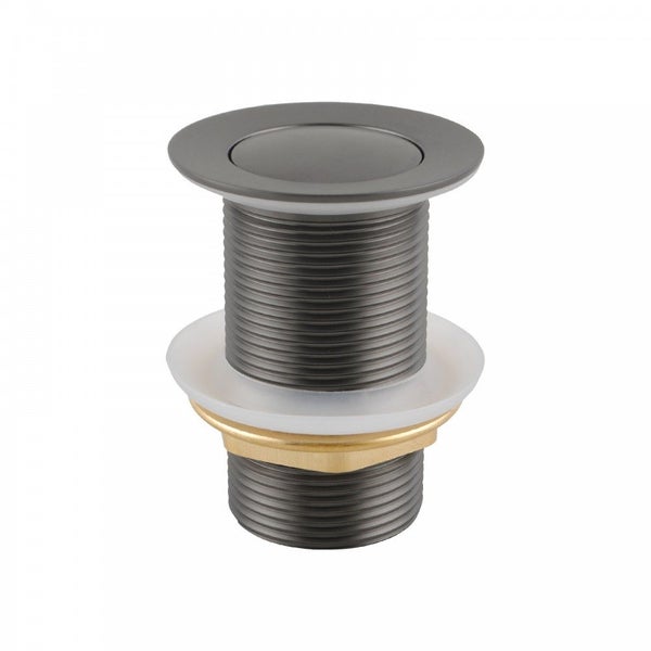 Gunmetal Grey Basin Popup without waste Over Flow Small cap Carousel 1