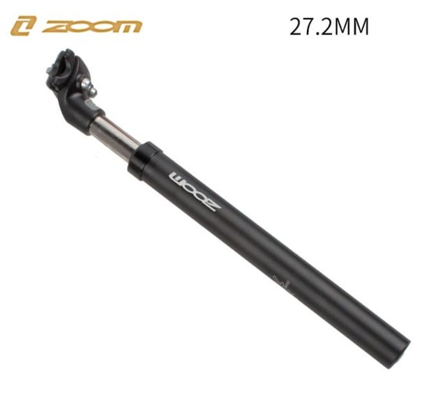 ZOOM Bicycle Suspension Seatpost - 27.2 * 350mm, Aluminum Alloy, Black Carousel 1