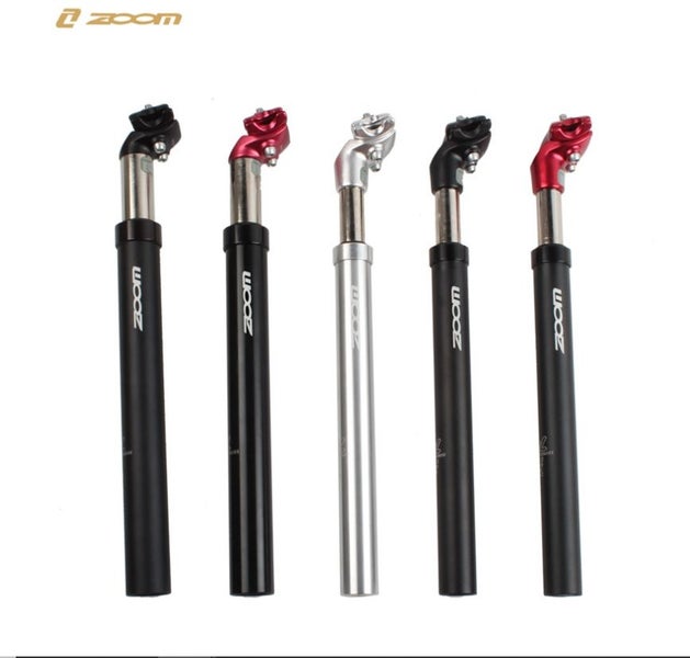 ZOOM Bicycle Suspension Seatpost - 27.2 * 350mm, Aluminum Alloy, Black Carousel 2