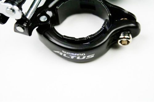 Cycle Front Derailleur - Shimano Altus FD-M310 for 3x 7/8 speed drivetrains Carousel 7