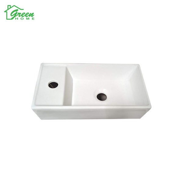 Rectangular Ceramic Basin 400mm Carousel 1