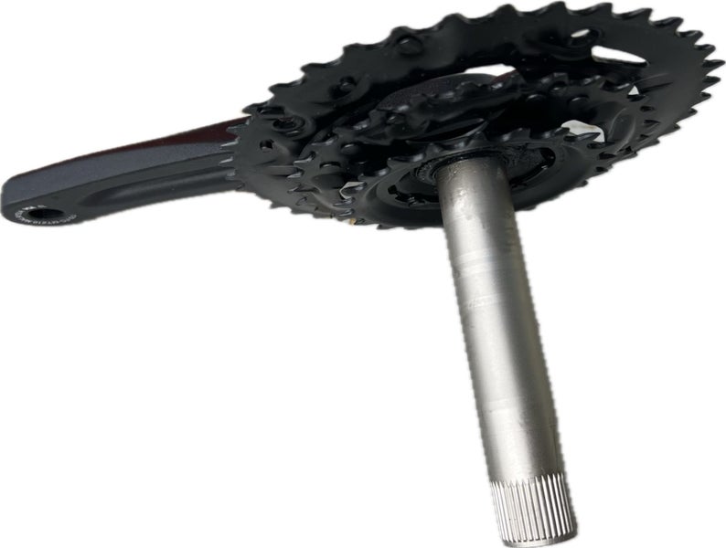 Mountain Bike Crankset - Shimano FC-MT210 40-30-22T,175mm, 9/27 speeds Carousel 2