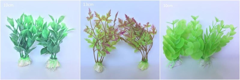 Artificial Aquarium Plants E, 10-14cm, 6pcs Carousel 1