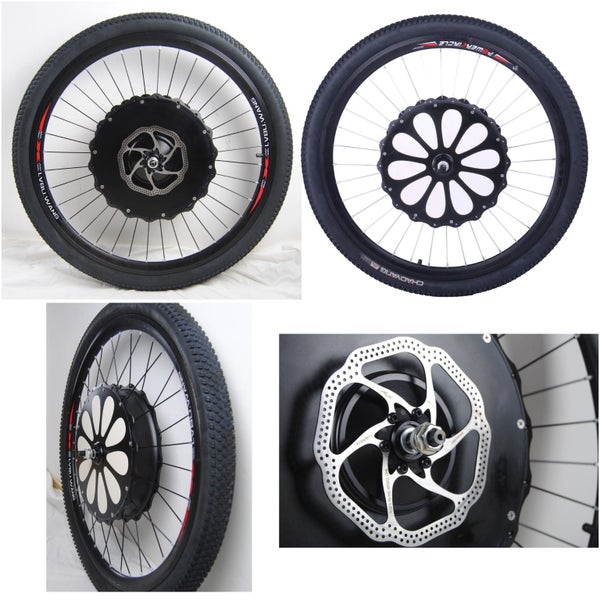 All in 1 E-Bike KIT - convert 27.5" bike to E-Bike within minutes! 250W, 8.7AH Carousel 1