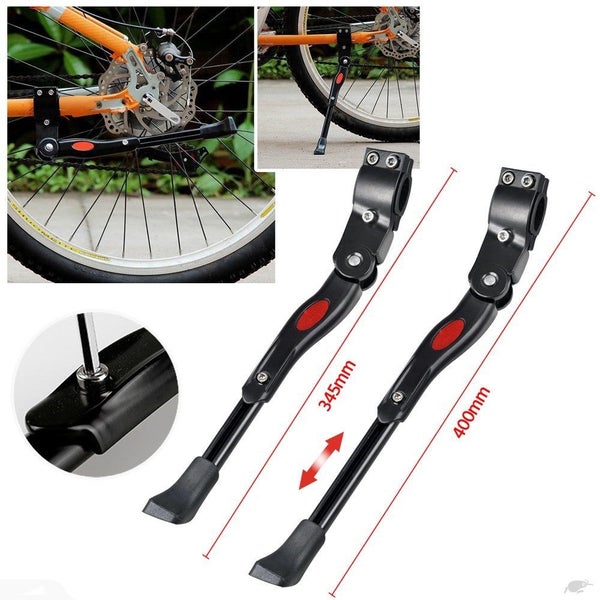 Bike Kickstand Bicycle Kickstand - Alloy, adjustable length, Black Carousel 2