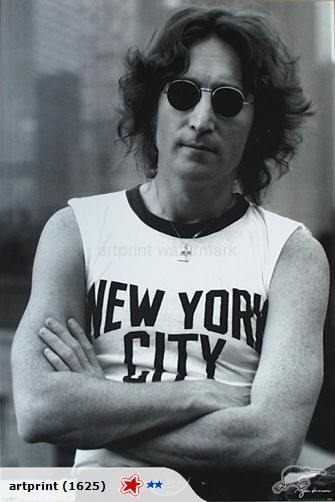 John Lennon - NYC Laminated Poster Carousel 1