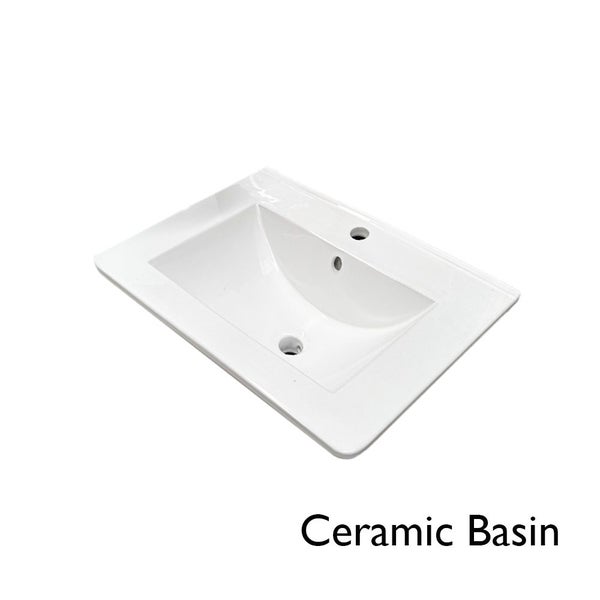 600 White Oak Double Drawer Plywood Vanity Carousel 5