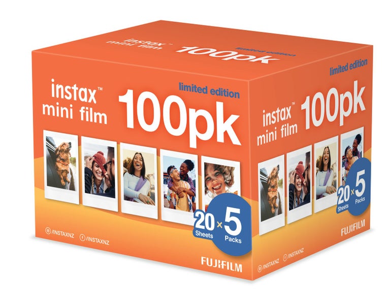 Fujifilm Instax Mini Film White - 100 Pack Limited Edition Carousel 2