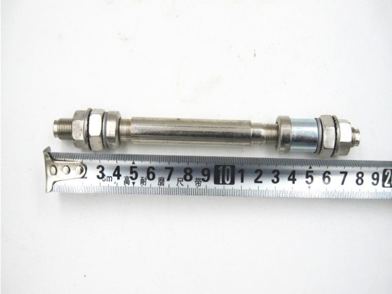 Bike Wheel Hub Axle Rear Solid Shaft - 180mm Carousel 7