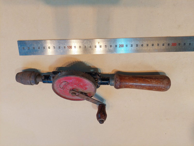 Vintage egg-beater hand drill Carousel 1