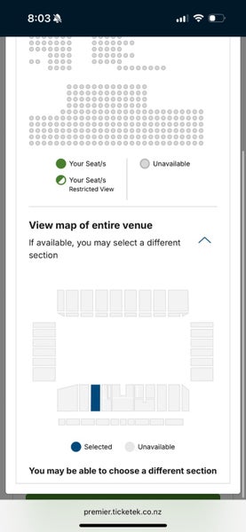 Tickets All Blacks vs France x2 DunedinROW C PRE-SALE SEATS62933728605315111