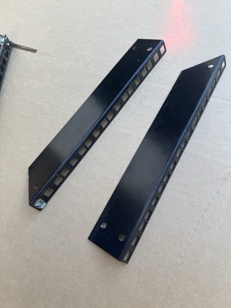 Server Rack Square Hole Punched Mounting Rail 6U Carousel 1