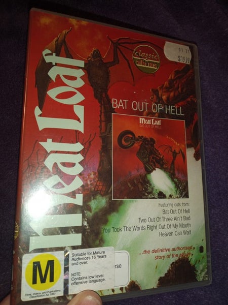 Meatloaf - Bat out of hell DVD (classic album series) Carousel 1