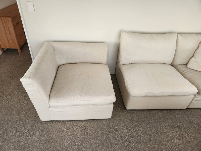 Marvellous linen 3.5 seater sofa63039328135939113
