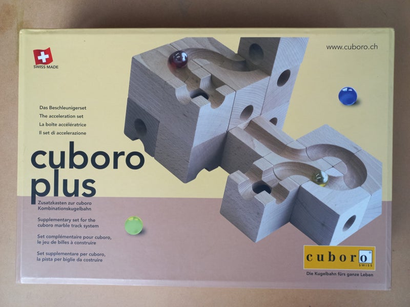 Cuboro Plus (24 cubes) Marble Run used Carousel 1