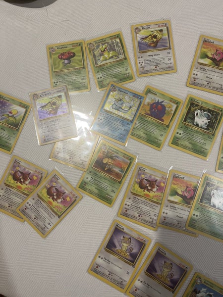 HUGE $1 JUNGLE VINTAGE LOT! 4 HOLO CARDS! Carousel 2