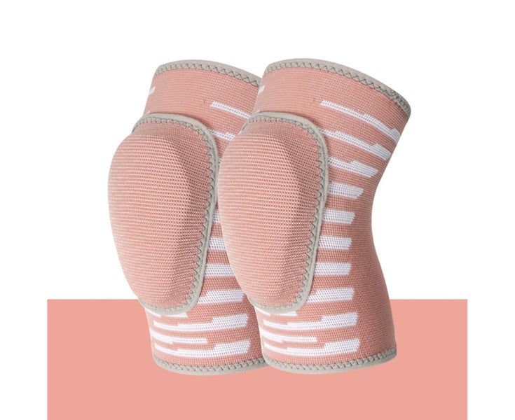 Minbaeg 1 Pair Children Knee Pads Anti Pink Carousel 2