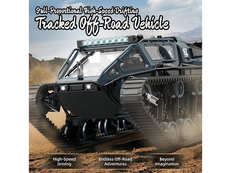 Off-Road RC Tank – 8KM/H Speed w/Phantom Light Carousel 2