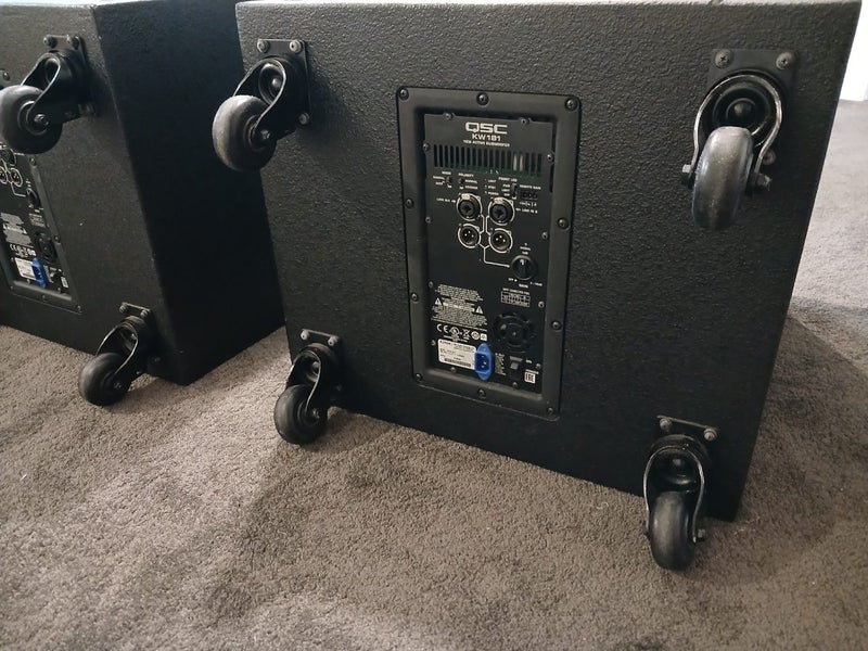 QSC KW181 Subwoofers (Made in USA)62958558809217112