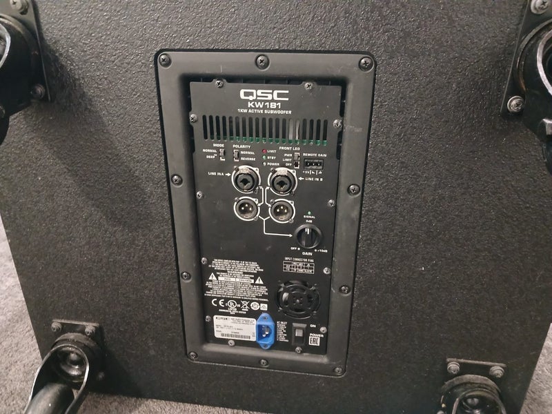 QSC KW181 Subwoofers (Made in USA)62958558809217113
