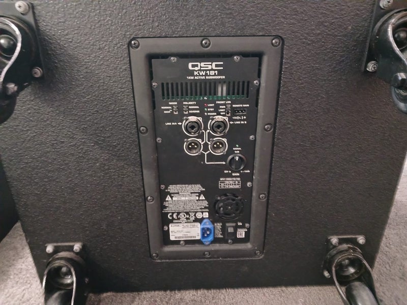 QSC KW181 Subwoofers (Made in USA)62958558809217114
