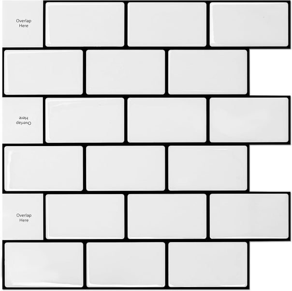 Self Adhesive 3D Wall Tiles Brick Wallpaper Clearance Carousel 1