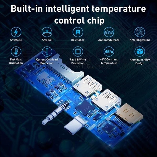 Type-C To Usb3.0 / Hdmi / Rj45 Hub For Surface Pro Go Carousel 2
